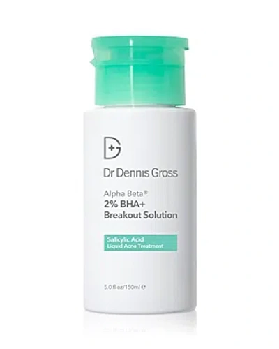 Dr Dennis Gross Skincare Alpha Beta 2% Bha+ Breakout Solution 5 Oz. In White