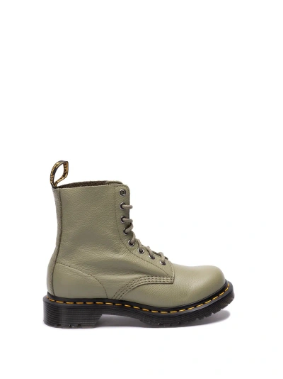 Dr. Martens' `1460 Pascal` Boots In Verde Oscuro