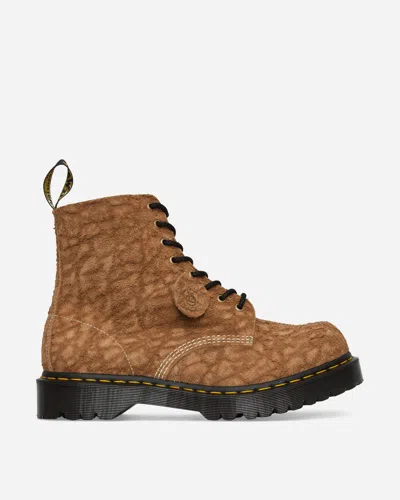 Dr. Martens Tan 1460 Pascal Bex Boots In Beige
