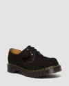 DR. MARTENS' 1461 BEX MADE IN ENGLAND EMBOSS SUEDE OXFORD SHOES