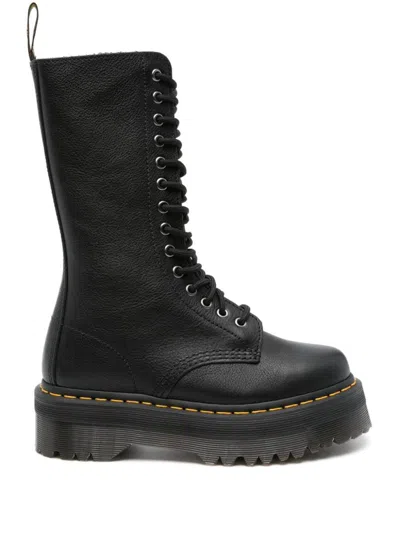 Dr. Martens' Dr. Martens 1b99 Quad Leather Boots In Black