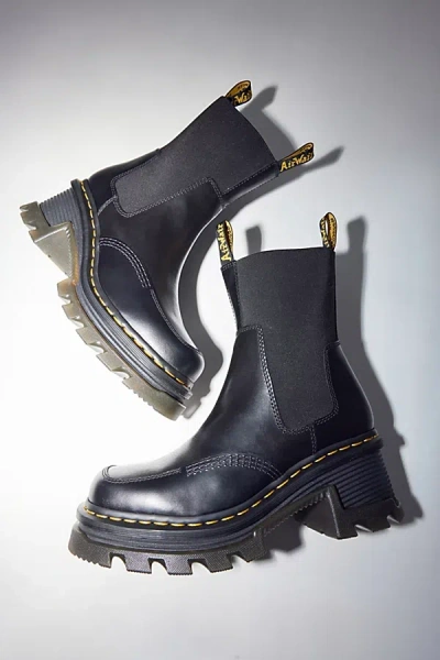 Dr. Martens' Corran Heeled Chelsea Boot In Black, Women's At Urban Outfitters