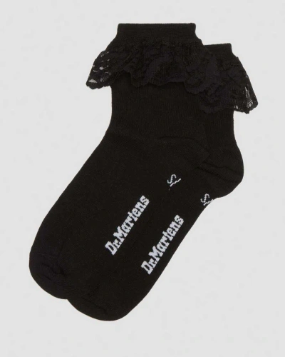 Dr. Martens' Frill Organic Cotton Socks In Black