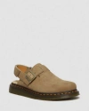 DR. MARTENS' HERREN JORGE II TUMBLED NUBUCK LEDER SLINGBACK MULES