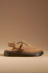 Dr. Martens' Dr. Martens Jorge Ii Mules In Tan Suede-brown In White
