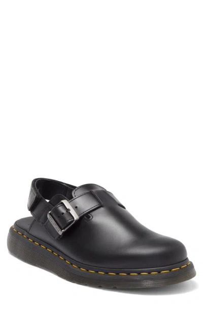 Dr. Martens' Jorge Ii Slingback Clog In Black Brando