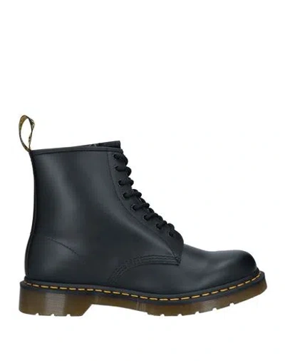 Dr. Martens' Dr. Martens Man Ankle Boots Black Size 8 Soft Leather
