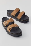 Dr. Martens' Myles Slide Sandal In Tan, Women's At Urban Outfitters In Tan