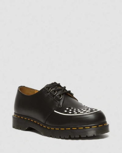 Dr. Martens' Ramsey Smooth Leather Creepers In Black