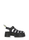 Dr. Martens' Dr. Martens Woman Sandals Black Size 8 Leather In Black