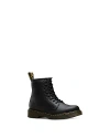 DR. MARTENS' UNISEX SOFTY COMBAT BOOTS - BIG KID