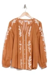 Dr2 By Daniel Rainn Border Print Button-up Shirt