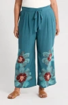 Dr2 By Daniel Rainn Border Print Pants