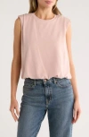 Dr2 By Daniel Rainn Bubble Hem Muscle Tank