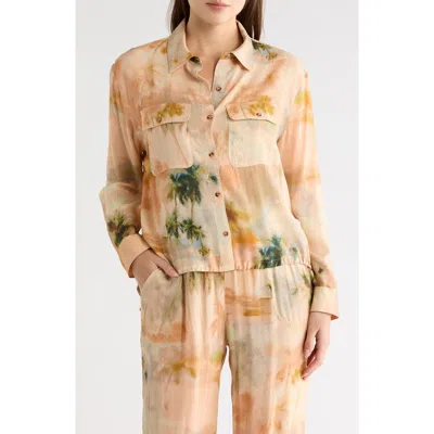Dr2 By Daniel Rainn Button-up Shirt In Q781 Terracotta