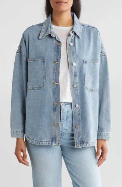 Dr2 By Daniel Rainn Cotton Denim Jacket In Blue