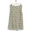Dr2 By Daniel Rainn Dandelion Maxi Skirt In Sage
