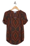 Dr2 By Daniel Rainn Daniel Rainn Pinch Sleeve Blouse