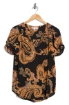 Dr2 By Daniel Rainn Daniel Rainn Pinch Sleeve Blouse