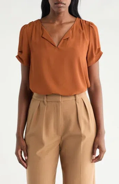 Dr2 By Daniel Rainn Daniel Rainn Pinch Sleeve Blouse