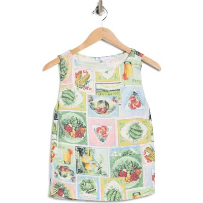 Dr2 By Daniel Rainn Desert Scenic Shell Top In Multi