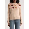 Dr2 By Daniel Rainn Embroidered Sweater In Neutral