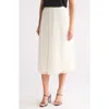Dr2 By Daniel Rainn Imitation Pearl Tulle Skirt In White