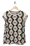 Dr2 By Daniel Rainn Knit Trim Top