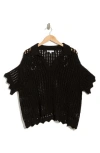 Dr2 By Daniel Rainn Pointelle Knit Polo In Black