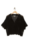 Dr2 By Daniel Rainn Pointelle Knit Polo In Black