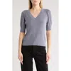 Dr2 By Daniel Rainn Pointelle Stitch Sweater In P469 Cloud Blue