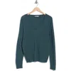 Dr2 By Daniel Rainn Pointelle Stitch Vintage Sweater In Green