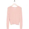 Dr2 By Daniel Rainn Pointelle Stitch Vintage Sweater In Pink