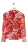 Dr2 By Daniel Rainn Ruched Button-up Shirt