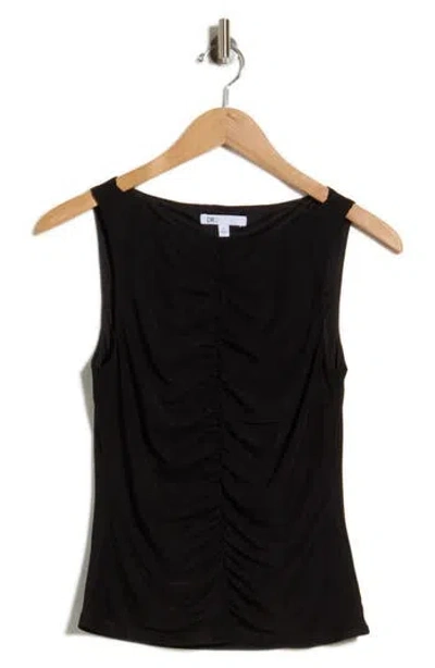 Dr2 By Daniel Rainn Ruched Front Tank In Black