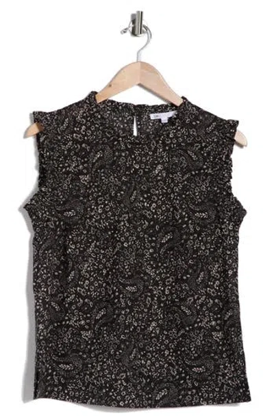 Dr2 By Daniel Rainn Smocked Ruffle Tank In Multi