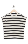 Dr2 By Daniel Rainn Stripe Cap Sleeve Top