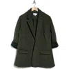 Dr2 By Daniel Rainn Striped Notch Lapel Blazer In K338 Mulled Basil