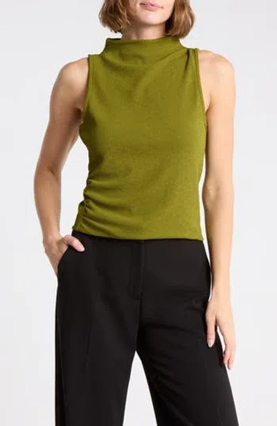 Dr2 By Daniel Rainn Textured Boat Neck Sleeveless Top