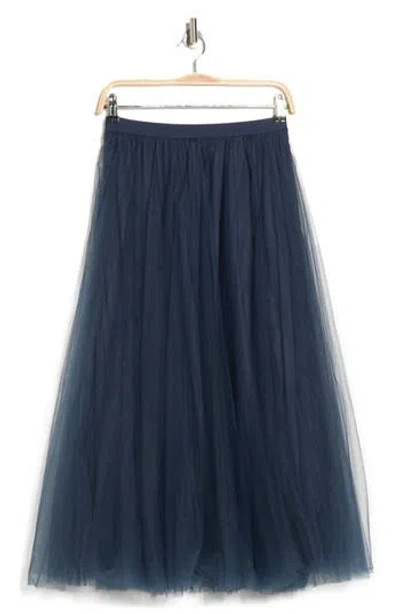 Dr2 By Daniel Rainn Tulle Skirt In Blue
