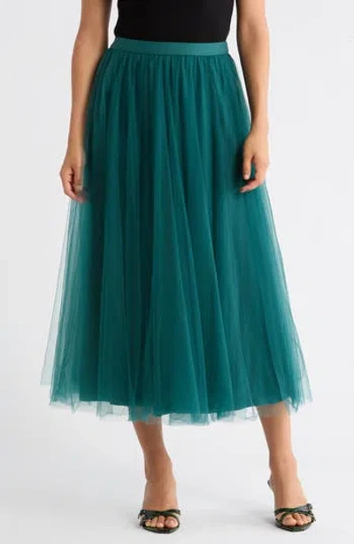 Dr2 By Daniel Rainn Tulle Skirt In Green