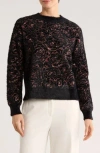 Dr2 By Daniel Rainn Yummy Eyelash Crewneck Sweater In Black