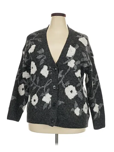Pre-owned Dr2 Cardigan Sweater In Gray