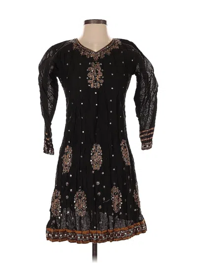 Pre-owned Dr2 Casual Dress In Black