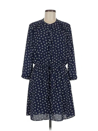 Pre-owned Dr2 Casual Dress In Blue