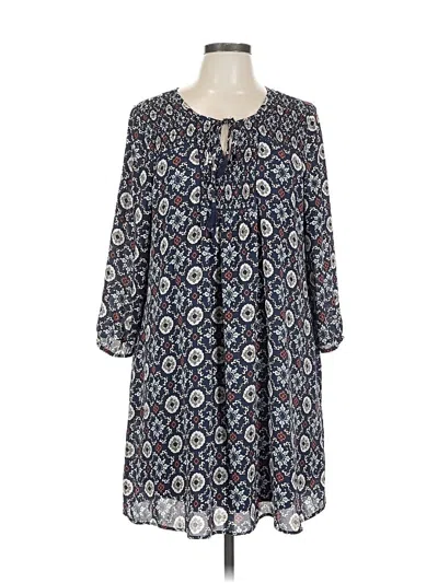 Pre-owned Dr2 Casual Dress In Blue