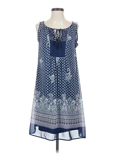 Pre-owned Dr2 Casual Dress In Blue