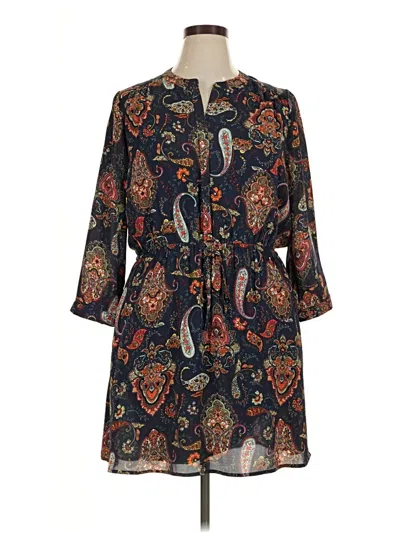 Pre-owned Dr2 Casual Dress In Blue