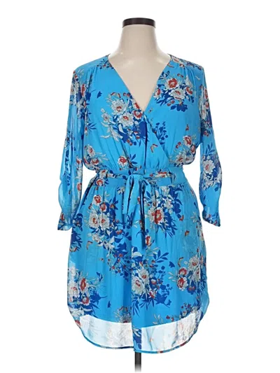Pre-owned Dr2 Casual Dress In Blue