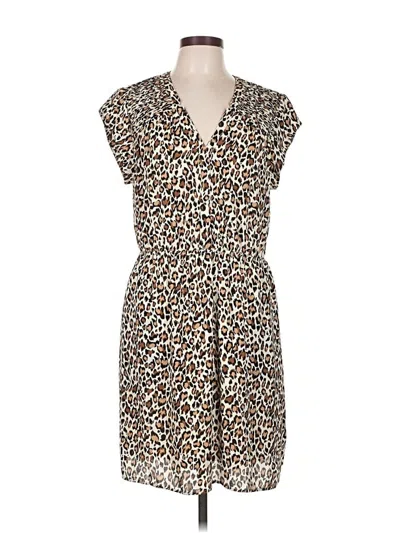 Pre-owned Dr2 Casual Dress In Brown